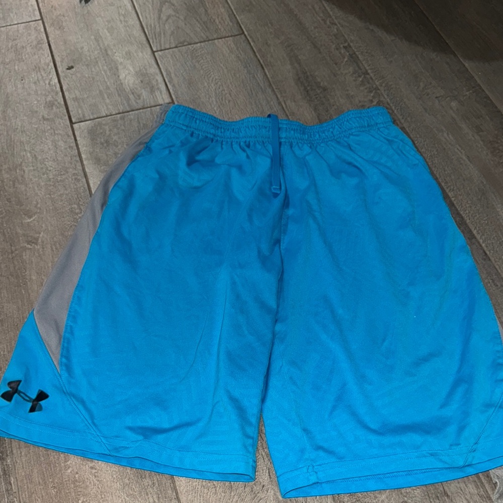 Under Armour Kid’s Blue Athletic Shorts